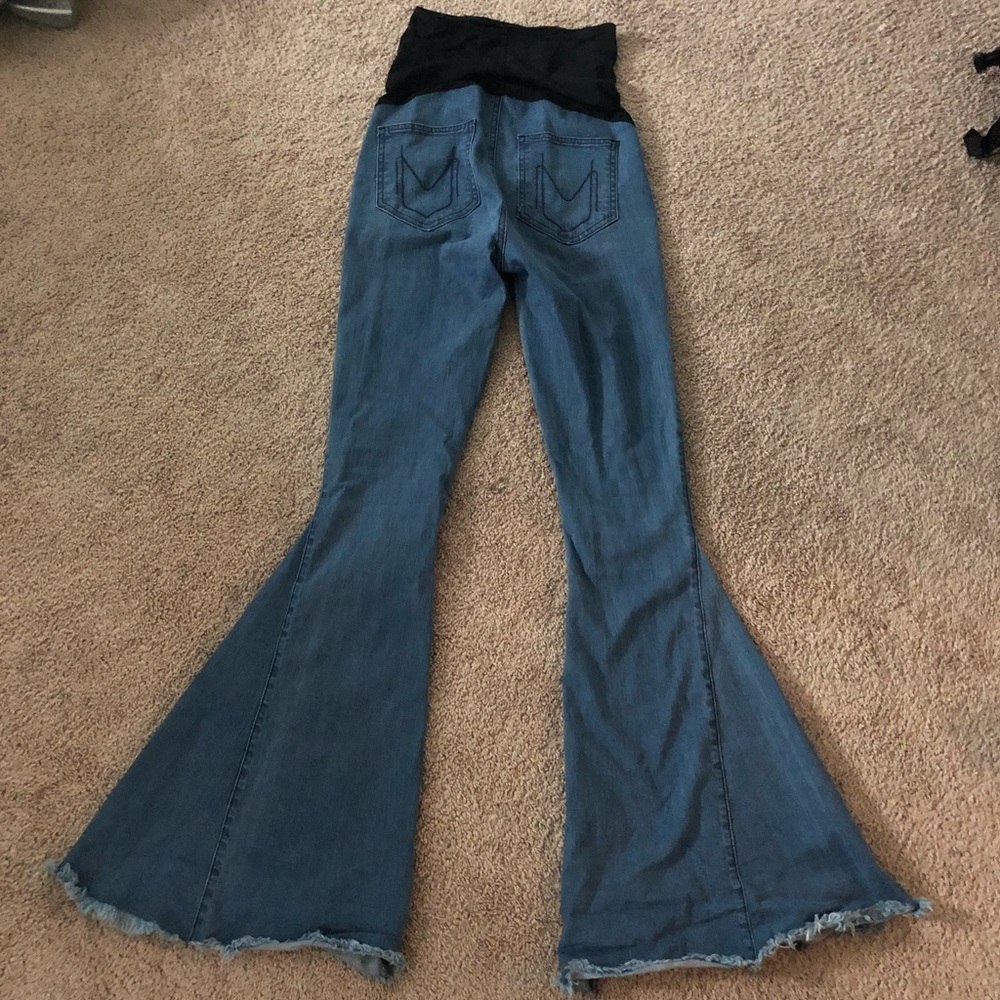 Show me your mumu maternity bell bottoms - Picture 4 of 8